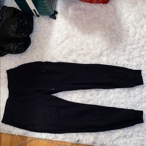 Black lululemon joggers